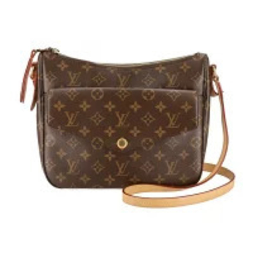 LOUIS VUITTON Mabillon Monogram Shoulder Bag Brown